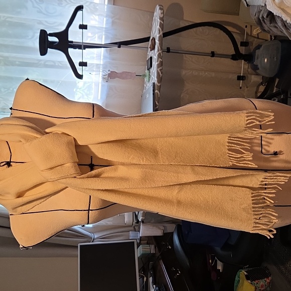 Burberry Luxurious Cream‎ Lambswool Scarf 🧣 - Picture 5 of 6